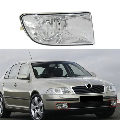 Right Front Bumper Driving Light Fog Lamp For Skoda Octavia 2005 2006 2007 2008 - Imagen 1 de 4