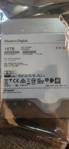 Used Western Digital Ultrastar HC550 16TB Internal 3.5" SATA Hdd - Photo 1/1