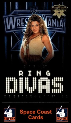 Anillo Fleer WWE WrestleMania XX #71 2004 Nidia Divas paralelo dorado Foto 1 de 2