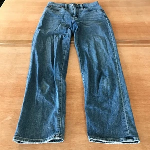 Madewell Classic Straight Jeans Women 25 Blue High Rise Medium Wash Stretch - Picture 1 of 14
