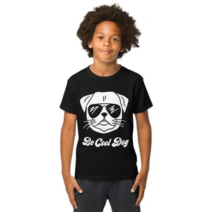 Youth t-shirt Be cool Dog - Picture 1 of 13