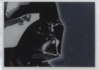 2009 Topps Star Wars Galaxy Series 4 Foil Art Silver Darth Vader #4 g1m - Image 1 of 3