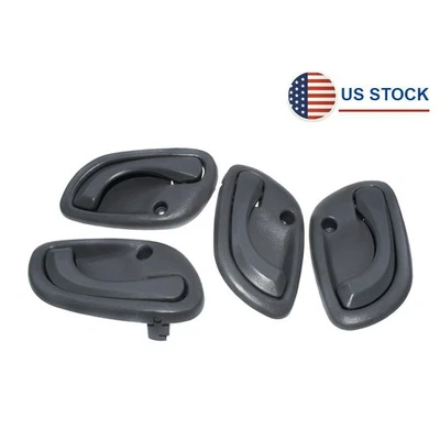 4x Interior Door Handle Kit For Chevy Tracker 1999-2004, Suzuki Esteem 1995-2002 - Imagem 1 de 4