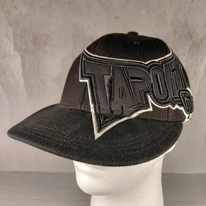 Tap Out MMA Fighting Flex Fit Fitted Hat Cap Black Size S/M Embroidered - Picture 1 of 7