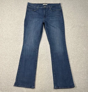 Levis 315 Shaping Bootcut Denim Jeans Damen Größe 33 Dark Wash Blau Stretch - Bild 1 von 11