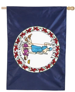 Virginia State Flag, Regular, Applique,10364 - Picture 1 of 2