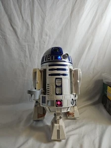 Star Wars 2002 Interactive Toy R2-D2 Hasbro Voice Activated 16" Robot Read #MBC - Imagen 1 de 7