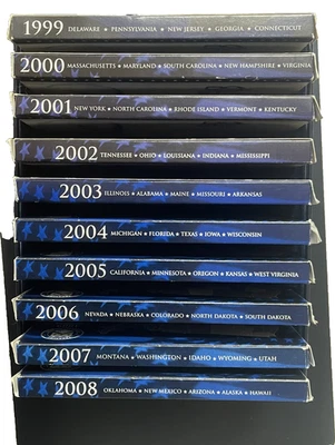 1999 - 2008-S Clad 50 State Quarter Proof Sets in US Mint Storage Box - Image 1 of 4