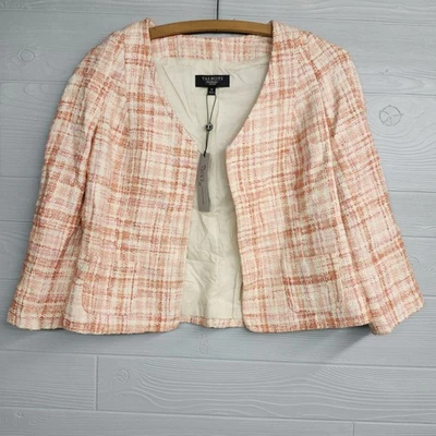 New Talbots Grace Fit Blazer Jacket 3/4 Sleeve Business Womens Petite 4 NWT - Image 1 of 4