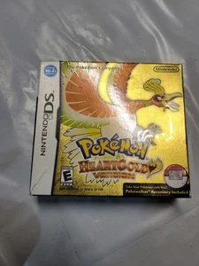 Nintendo DS Pokémon Heart Gold Box HeartGold Big Box Only No Game or Pokewalker! - Picture 1 of 6