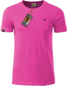 JAN 8008 Bio Baumwolle Basic T-Shirt COMPANIEER Männer Organic Herren, Pink Rot - Bild 1 von 6