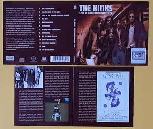 Kinks - Live in San Francisco 1970 / CD Digipak - Bild 1 von 2