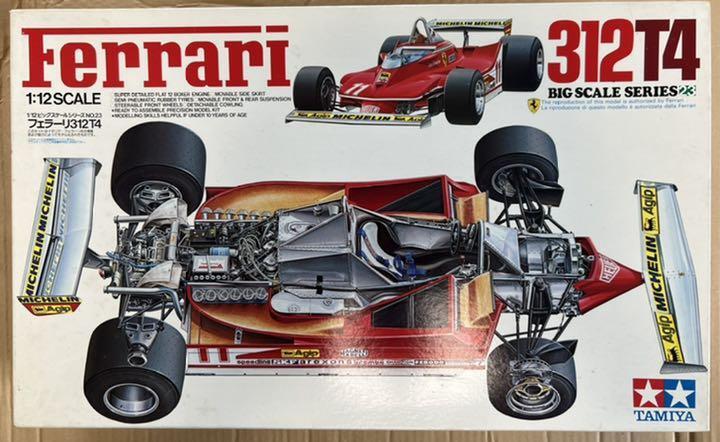 Ferrari 312t In 1/12 Scale Sports Car Toy Models & Kits for