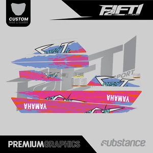 Graphics Kit To Fit Yamaha Superjet Super Jet 1994 94 Jet Ski Decals - Picture 1 of 2