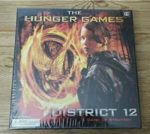 The Hunger Games District 12 Game Of Strategy Board Game FACTORY SEALED 