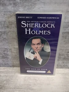 Sherlock Holmes - The Sign Of Four VHS Movie Video Cassette Tape - Picture 1 of 4