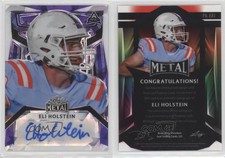 2023 Leaf Metal Portrait Auto Purple Crystals /3 Eli Holstein #PA-EH1 Auto