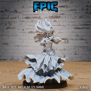 Elven Ghost C | Epic Miniatures | RPG D&D Pathfinder Wargaming - Foto 1 di 2