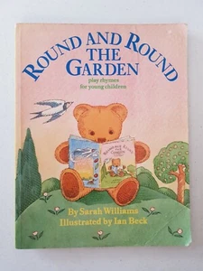 Book - Round And Round The Garden Play Rhymes Young Children 1985 Sarah Williams - Foto 1 di 8