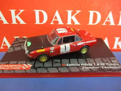 Die cast 1/43 Modellino Auto Lancia Fulvia HF 1600 Rally Marocco 1972 Lampinen - Immagine 1 di 4