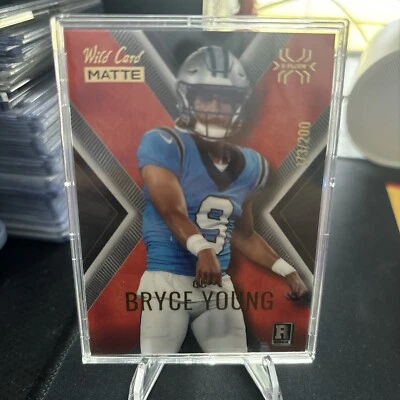 Bryce Young Wild Card Matte X-plode/200 - Image 1 of 2