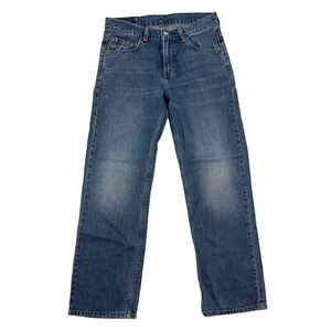 Levis 550 Relaxed Fit Boys Straight Leg Blue Denim Jeans Sz Tag 14 Reg 27 x 27 - Picture 1 of 9