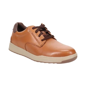 Mens Rockport Bronson Plain Toe Oxford - Tan Leather, Size 9 US [CI9561] - Picture 1 of 7