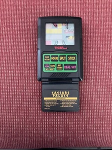 Vintage 1993 Tiger Caesars Palace - Handheld Electronic Talking BlackJack Tested - Picture 1 of 4