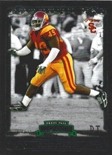 2008 Press Pass Legends #45 Sedrick Ellis rookie card, USC Trojans