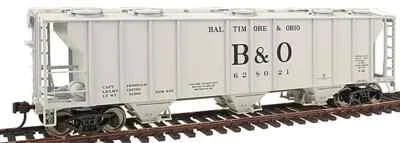 HO 47' PS-2 2893 cu ft Covered Hopper B&O Baltimore & Ohio NIB NOS # 932-7966 - Image 1 of 3