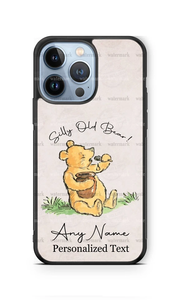 Classic Winnie the Pooh Honey Jar Phone Case For iPhone 16 Samsung A14 Google 7 - Image 1 of 4