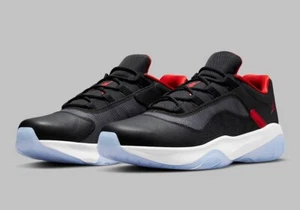 Air Jordan 11 CMFT Low CW0784 006 Black/University Red-White New Men's Size 11 - Picture 1 of 3