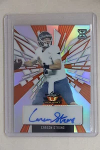 Carson Strong - 2022 Leaf Valiant Football Base Autograph #12/25 - Picture 1 of 2