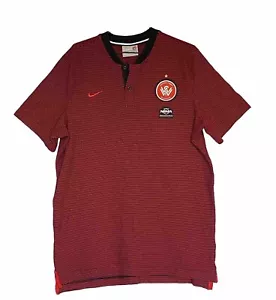 Nike Western Sydney Wanderers Shirt Mens Size XL Cotton Striped Short Sleeve - Picture 1 of 8