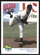 1992 Utica Blue Sox Classic/Best #22 Steve Gajkowski