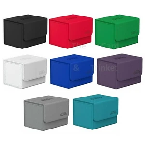 Ultimate Guard Sidewinder 100+ XenoSkin Monocolor Tarjeta Estuche Almacenamiento Caja - Imagen 1 de 19