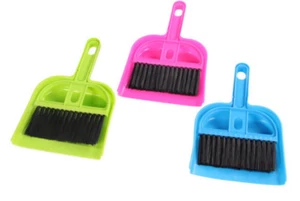 10pcs Desktop cleaning brush computer keyboard brush Mini broom dustpan set - Picture 1 of 11