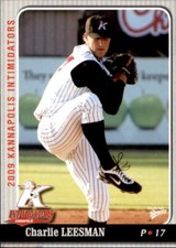 2009 Kannapolis Intimidators 1st Half Multi-Ad #20 Charlie Leesman Cincinnati OH