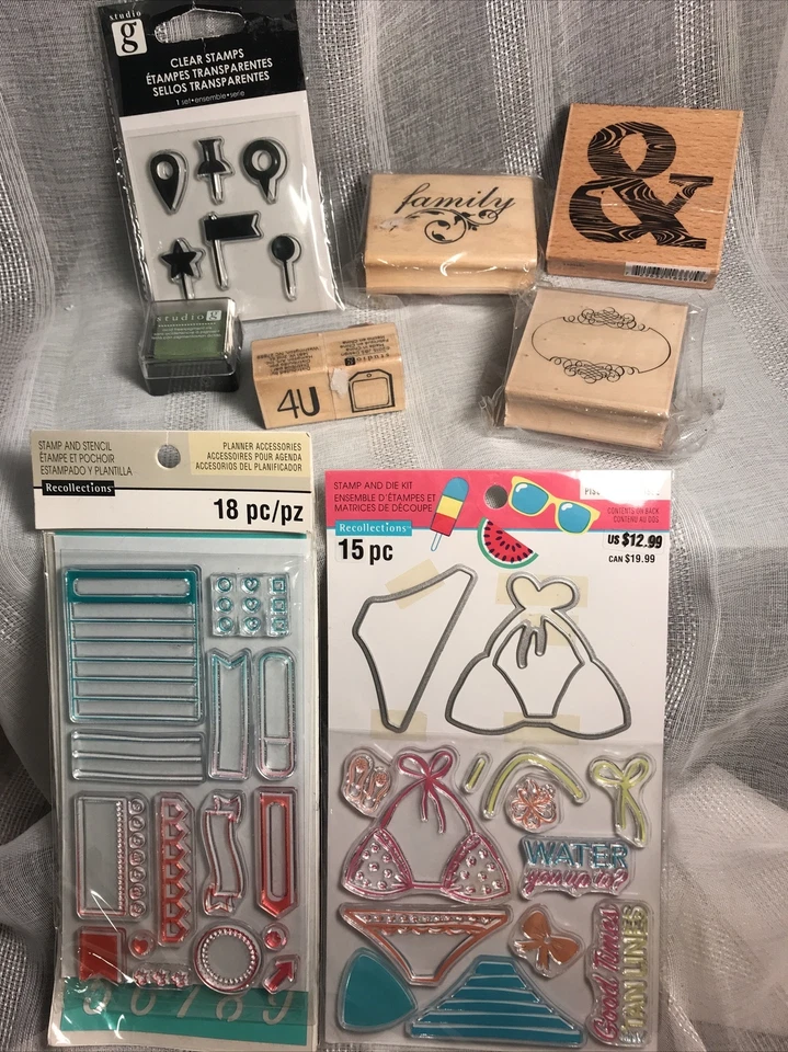 Bikini Clear Stamp and Die Set by Recollections 545456