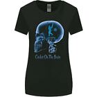 Cricket on the Brain Funny Cricketer Womens Wider Cut T-Shirt