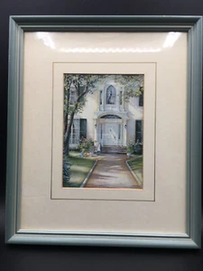 Marco de madera enmarcado estampado Trisha Romance "The Pathway" - Imagen 1 de 8