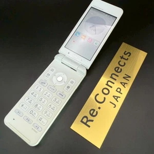 KYOCERA GRATINA KYF31 White 4G UNLOCKED ANDROID FLIP PHONE Sim free FROM JAPAN - Picture 1 of 21