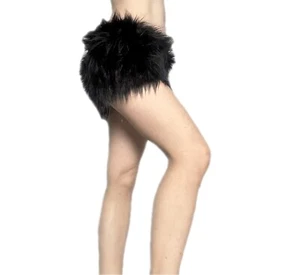 Handmade Faux Fur Skirt, Micro Mini Rave Furry Fuzzy Cute Sexy Many Colors - Picture 1 of 131