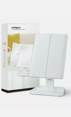 72 LED Lights Vanity Makeup Mirror Touch Screen Lighted Tabletop Cosmetic Mirror - Image 1 of 4