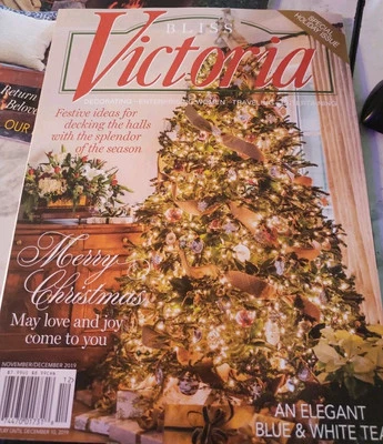 Victoria Bliss Magazine December 2019 Special Issue Christmas Home Decor Women - Image 1 of 4