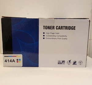 Toner Cartidge 4 Pack 414a Compatible with HP Color Laserjet Pro M479 - Picture 1 of 4