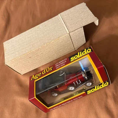 Age d’Or 1928 Mercedes SS 1/43 Diecast Solido Coche Modelo Francia. Foto 1 de 4