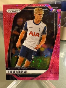 2024-25 Prizm Premier League Lucas Bergvall #74 RC Breakaway rosa discoteca /149 SP - Foto 1 di 2