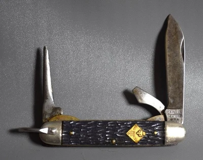 Camillus JACK KNIFE - Official Cub Scouts of America - 3 Blades - 3 3/8" Handle - Image 1 of 4