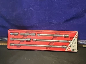 Snap-On Tools USA NEW 6pc 3/8" Drive Knurled Chrome Socket Extension Set 206AFX - Picture 1 of 9